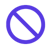 Blocked icon