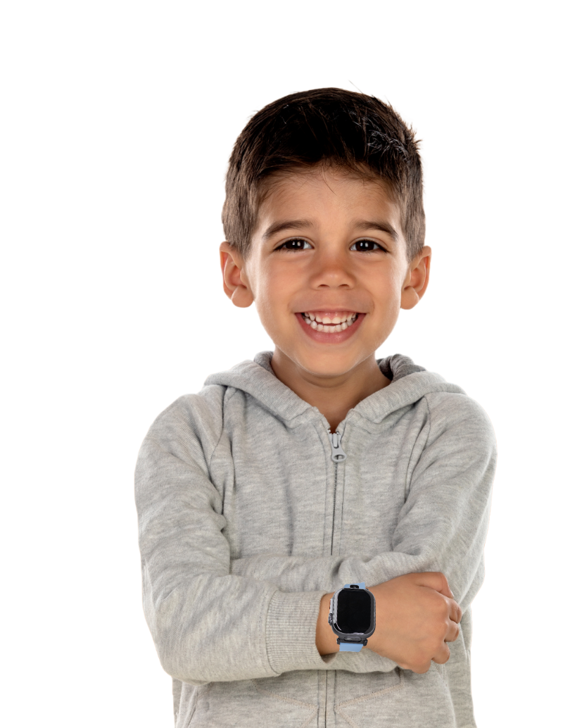 Boy with watch arms crossed