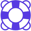 Life preserver icon