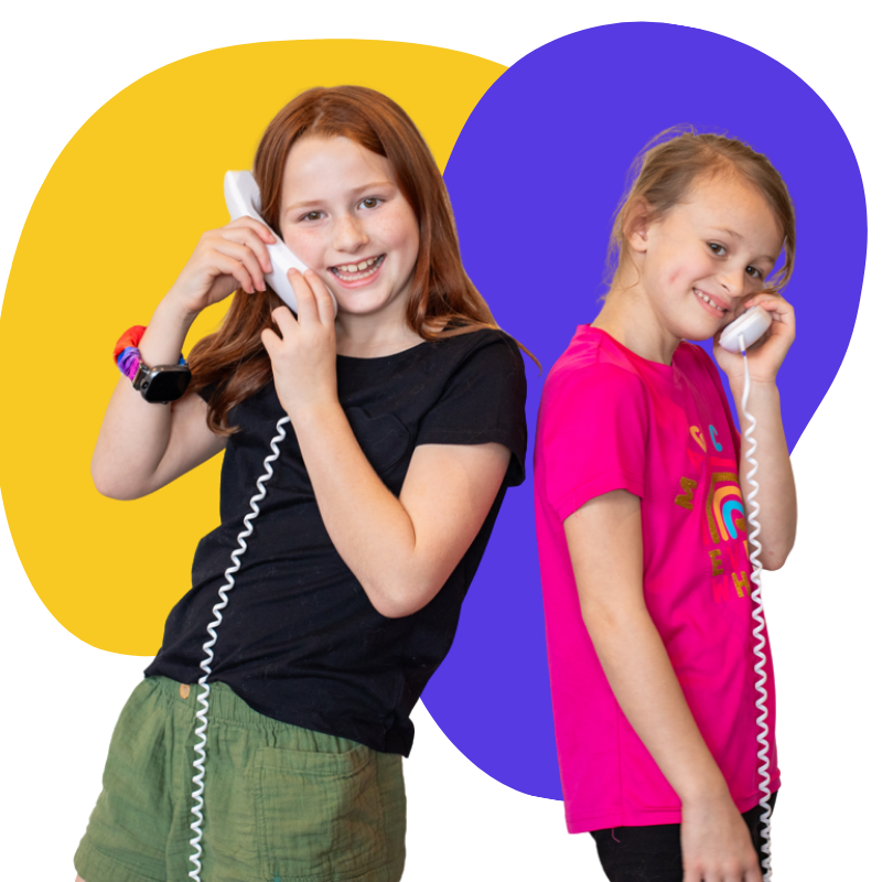 Pinwheel Home Girls Back to Back Hero Image