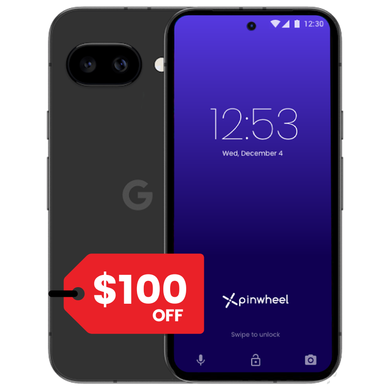 Pixel 9A $100 Tag Horiz