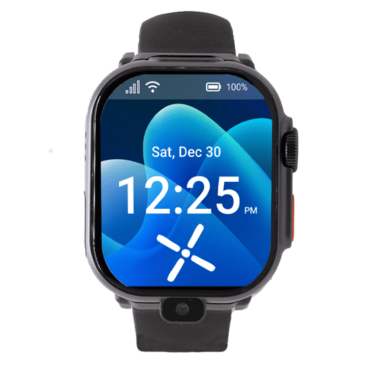 Watch Front Black