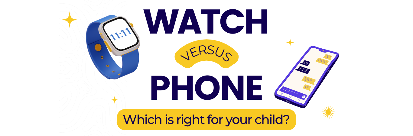 Watch vs. Phone Header No button